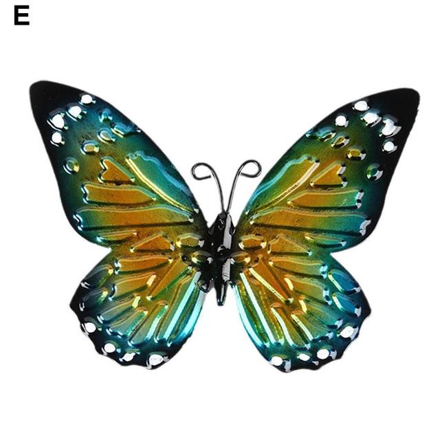 Metal Butterfly Sculpture for Outdoor Garden Decor