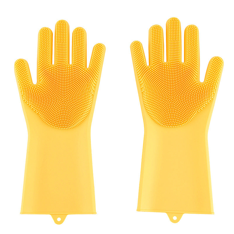 Silicone Dishwashing Gloves for Kitchen Tasks