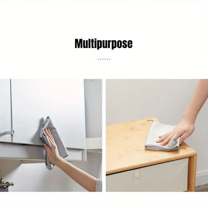 Thickened Absorbent Dishcloth for Kitchen and Glass Use
