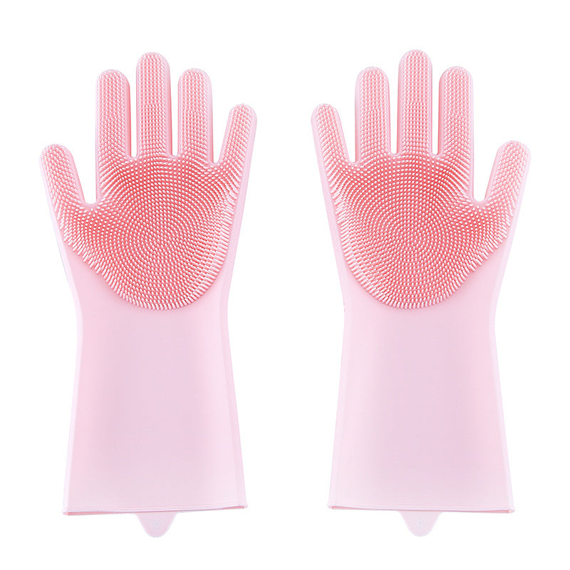 Silicone Dishwashing Gloves for Kitchen Tasks