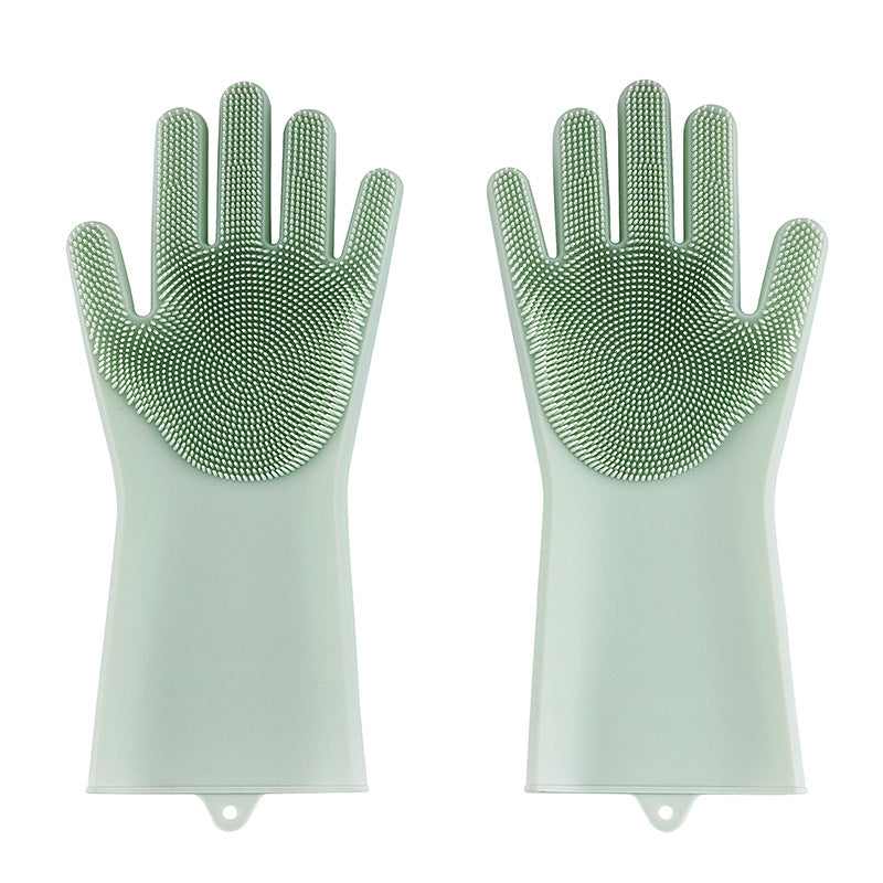Silicone Dishwashing Gloves for Kitchen Tasks