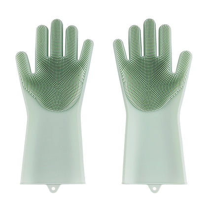 Silicone Dishwashing Gloves for Kitchen Tasks
