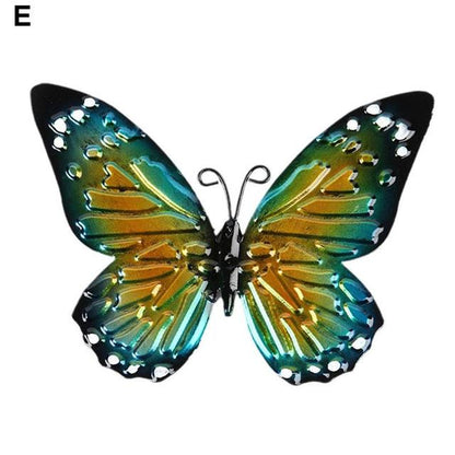 Metal Butterfly Sculpture for Outdoor Garden Decor