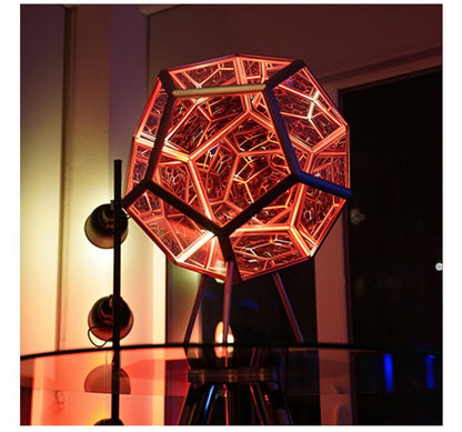 Infinity Dodecahedron Creative Colorful Desk Lamp