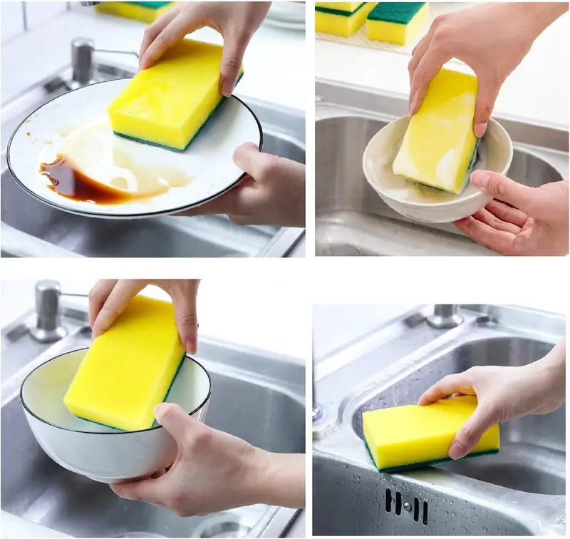 Thickened Kitchen Decontamination Sponge