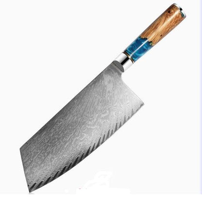 VG10 Damascus Steel Professional Kitchen Knife (One Piece)