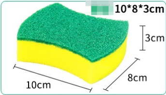 Thickened Kitchen Decontamination Sponge