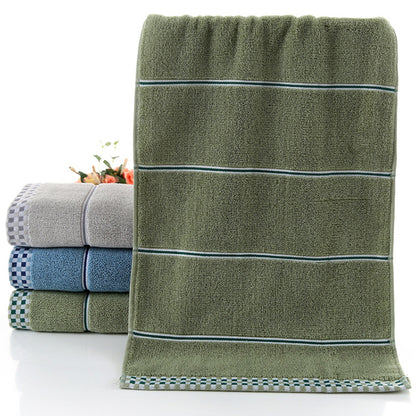 Soft Cotton Face Towel with Embroidery for Adults