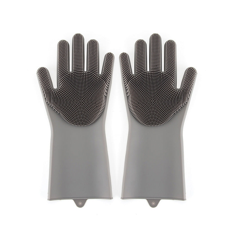 Silicone Dishwashing Gloves for Kitchen Tasks