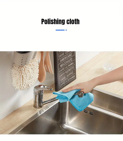 Thickened Absorbent Dishcloth for Kitchen and Glass Use