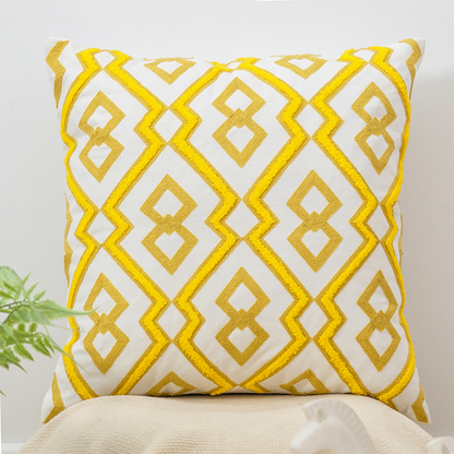 Embroidered Bedside Pillow