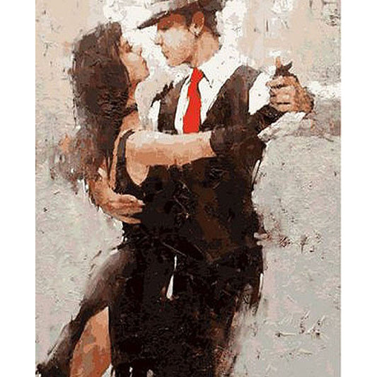 Tango Dance Oil Painting - Decorative Artwork