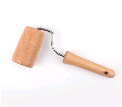 Beech Wood Rolling Pin - L-shaped Dough Roller