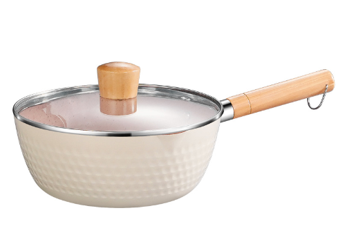 18cm Induction Saucepan with Lid and Non-Stick Coating