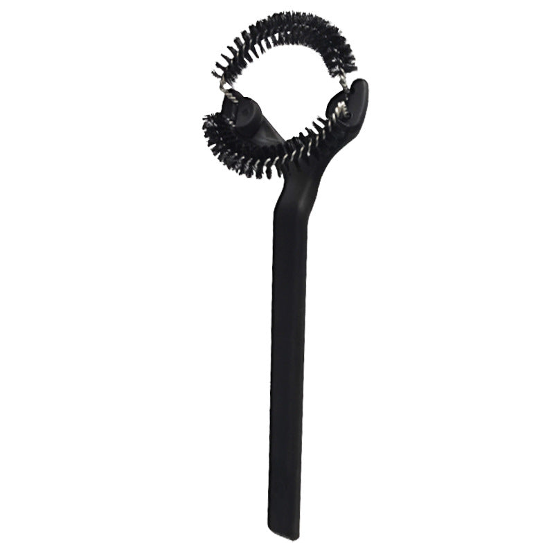 Espresso Machine Cleaning Brush with 360° Nylon Bristles
