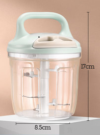 Mini Manual Pull Vegetable Cutter with Drawstring