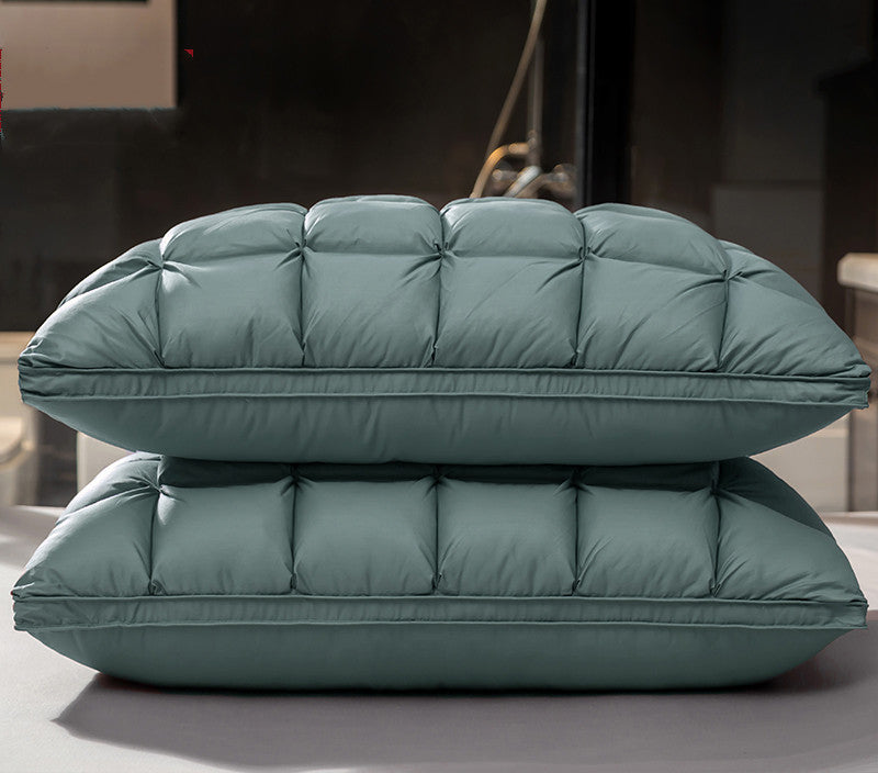 Five-Star Hotel Quality Down Pillow for Home Use
