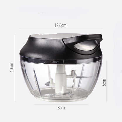 Mini Manual Pull Vegetable Cutter with Drawstring