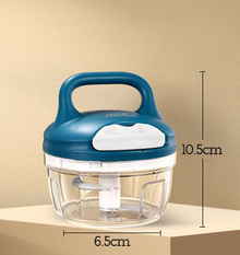 Mini Manual Pull Vegetable Cutter with Drawstring