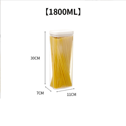 Plastic Storage Jar for Grains and Food Preservation