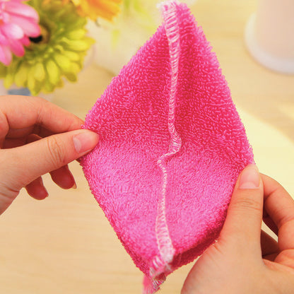 Thick Korean Bamboo Fiber Dishcloth - Oil-Free Wiping