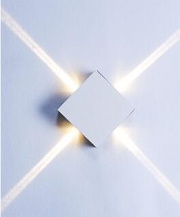 LED Cross Effect Wall Lamp for Modern Home Decor
