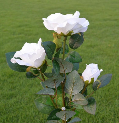 Solar Rose Flower Garden Light Decoration