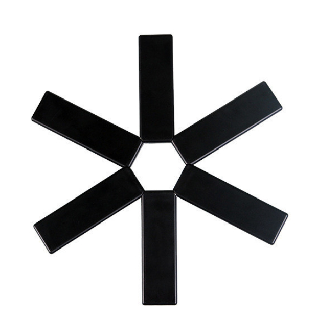 Folding Plastic Insulated Pot Mat for Kitchen Use