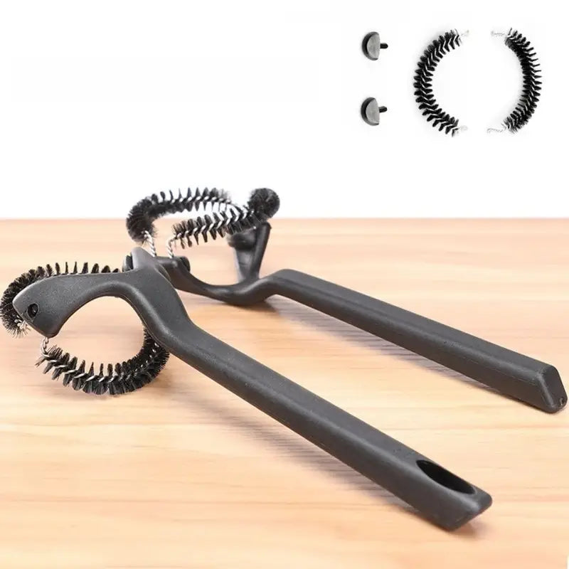 Espresso Machine Cleaning Brush with 360° Nylon Bristles