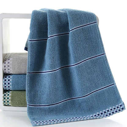 Soft Cotton Face Towel with Embroidery for Adults