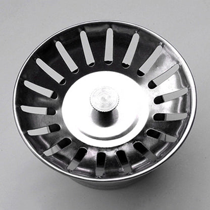Stainless Steel Sink Cover with Drain Filter Funnel