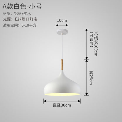 Nordic Style Vintage Restaurant Pendant Light Fixture
