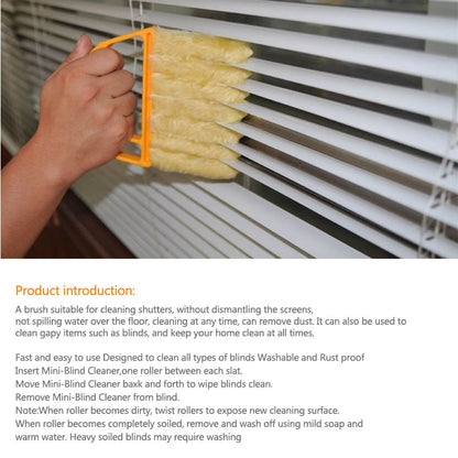 Microfiber Window Cleaning Brush and Duster Tool