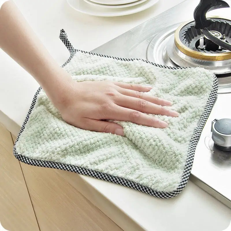3 Super Absorbent Cleaning Cloths for Kitchen & Home