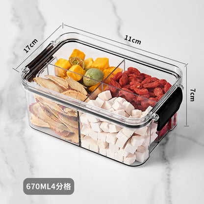 Food-Grade Plastic Sealing Jar for Snacks and Storage