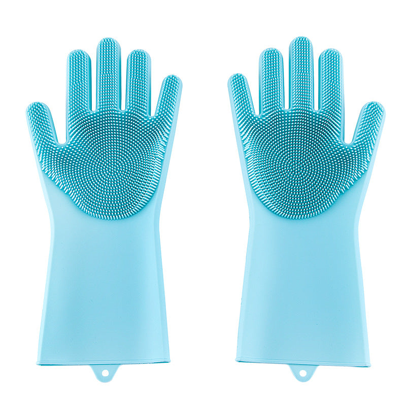 Silicone Dishwashing Gloves for Kitchen Tasks